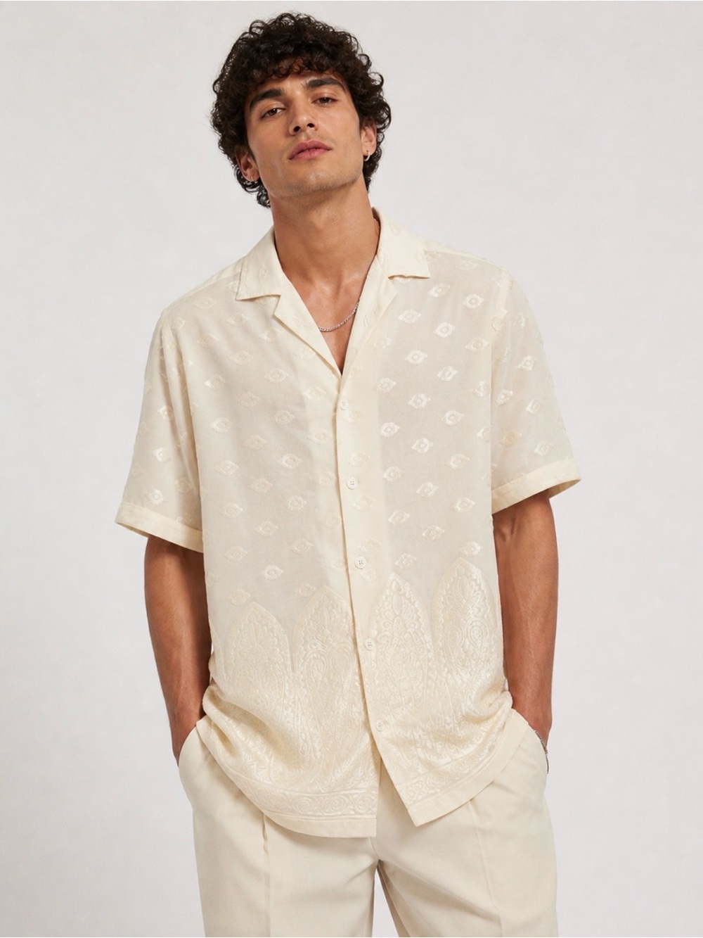 ASOS Men’s Sheer Buttondown Shirt